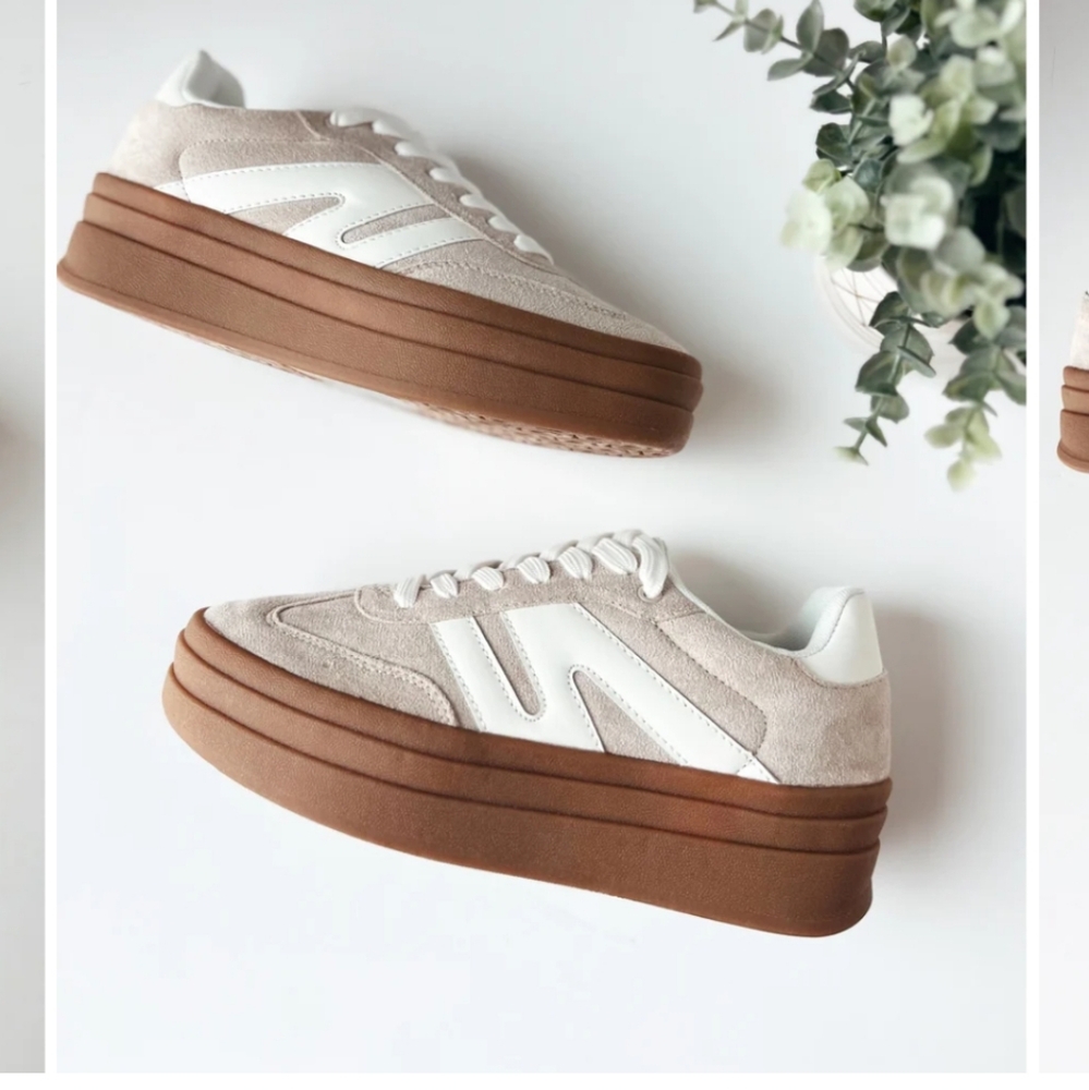 New platform sneakers